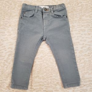 ZARA Blue Skinny Jeans 12-18M